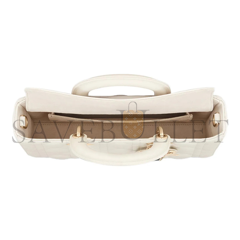 D*or medium lady d-joy bag m0540onge_m030 (26*13.5*5cm)